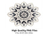 Elegant Mandala Clipart Bundle