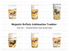 Bison Tumbler Clipart Bundle