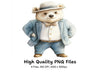 Cute Teddy Bear Clipart Bundle
