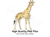 Giraffe Clipart Bundle