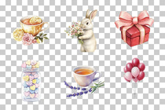 Cozy Romance & Celebration Clipart Bundle - CraftNest - Digital Crafting and Art