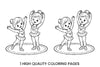 Christmas Ballerina Friends Coloring Books