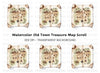 Hand Drawn Military Base Map Clipart Bundle