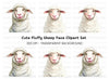 Cute Sheep Clipart Bundle