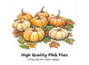 Autumn Pumpkins and Leaves Clipart Bundle