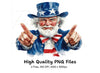 Uncle Sam Clipart Bundle