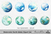 Earth Globe Clipart Bundle