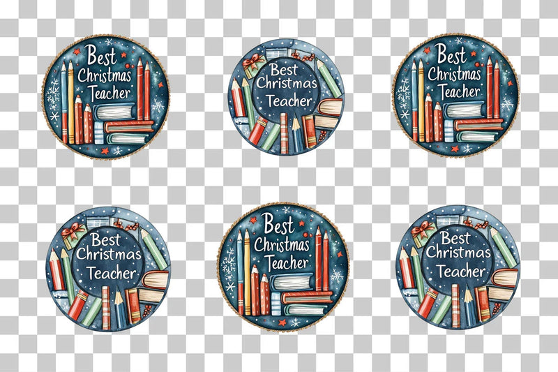 Best Christmas Teacher Clipart Bundle - CraftNest - Digital Crafting and Art