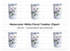 Apple Blossom Travel Clipart Bundle