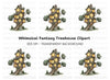 Enchanted Forest Treehouse Clipart Bundle