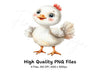 Charming Baby Chick Clipart Bundle