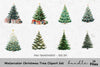 Festive Christmas Trees Clipart Bundle