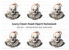 Smiling Clown Clipart Bundle