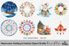 Viking Santa Winter Fun Clipart Bundle