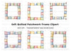 Patchwork Quilt Frames Clipart Bundle