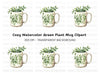 Green Vine Plant Clipart Bundle