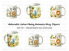 Cute Safari Animal Clipart Bundle