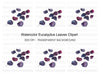 Eucalyptus Leaves Clipart Bundle