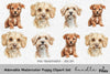 Adorable Puppy Clipart Bundle