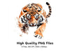 Dynamic Tiger Clipart Bundle