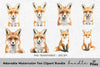 Adorable Fox Clipart Bundle