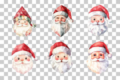 Santa Christmas Design Kit Clipart Bundle - CraftNest - Digital Crafting and Art