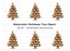 Christmas Tree Clipart Bundle