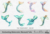 Enchanting Mermaid Tails Clipart Bundle