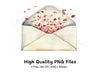 Confetti Burst Envelopes Clipart Bundle