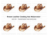 Cowboy Hat Clipart Bundle
