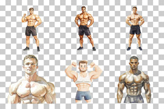 Fitness Muscle Man Clipart Bundle - CraftNest - Digital Crafting and Art