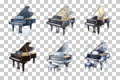 Grand Piano Music Notes Clipart Bundle - CraftNest - Digital Crafting and Art