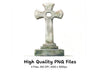 Celtic Cross Gravestone Clipart Bundle