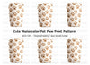 Cute Paw Clipart Bundle