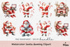 Santa Gaming Clipart Bundle