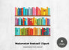 Bookself Clipart Bundle - 00707_Etb530