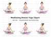 Yoga Poses Clipart Bundle