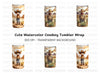 Cute Cowboy Tumbler Clipart Bundle