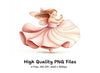 Dancing Fairies Clipart Bundle