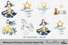 Whimsical Dreamy Celestial Clipart Bundle