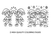 Christmas Elf High Five Coloring Books