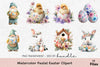 Pastel Easter Clipart Bundle - 360 Designs