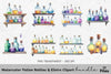 Potion Bottles Elixirs Clipart Bundle