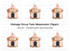 Circus Tent Clipart Bundle