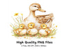 Duck Family Clipart Bundle