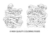Christmas Elf Maze Adventure Coloring Books