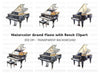 Grand Piano Clipart Bundle