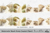 Beach Dunes Coastal Clipart Bundle
