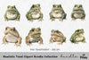Realistic Toad Clipart Bundle