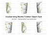Elegant Marble Tumbler Clipart Bundle